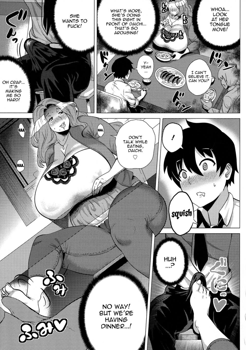 Hentai Manga Comic-Megabody Night ~My Voluptuous Body & Mom Love~-Chapter 4-9